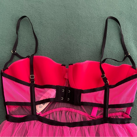 Victoria’s Secret Black Cage Babydoll - Picture 9 of 13